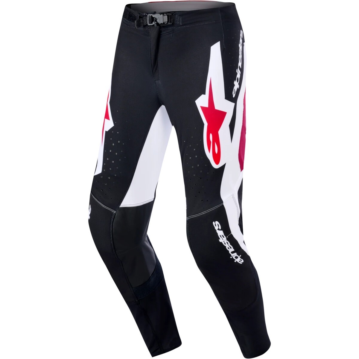 Pantalon Cross Alpinestars Supertech Pro Vista Noir Rouge Blanc