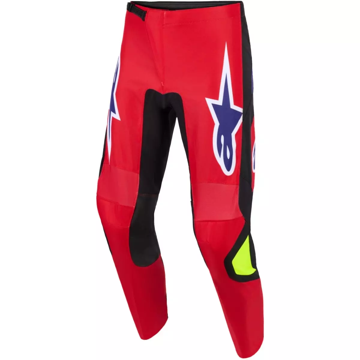 Pantalon Cross Alpinestars Fluid Grid Rouge Noir Violet