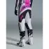 Pantalon Cross Alpinestars Fluid Grid Noir Gris Clair Violet