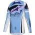 Maillot Cross Femme Alpinestars Stella Techstar Nomur Bleu Clair Blanc Noir