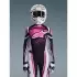 Maillot Cross Femme Alpinestars Stella Techstar Nomur Noir Blanc Fuchsia