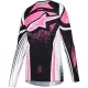 Maillot Cross Femme Alpinestars Stella Techstar Nomur Noir Blanc Fuchsia
