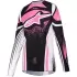 Maillot Cross Femme Alpinestars Stella Techstar Nomur Noir Blanc Fuchsia