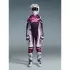 Maillot Cross Femme Alpinestars Stella Techstar Nomur Noir Blanc Fuchsia