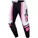 Pantalon Cross Femme Alpinestars Stella Techstar Nomur Noir Blanc Fuchsia