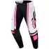 Pantalon Cross Femme Alpinestars Stella Techstar Nomur Noir Blanc Fuchsia