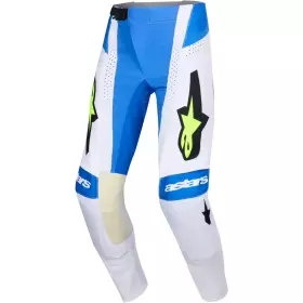 Pantalon Cross Alpinestars Techstar Knif Bleu Ucla Noir Jaune Fluo
