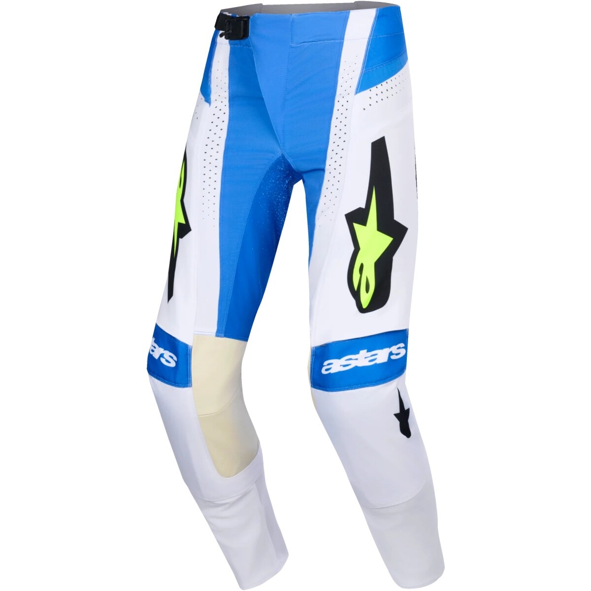 Pantalon Cross Alpinestars Techstar Knif Bleu Ucla Noir Jaune Fluo