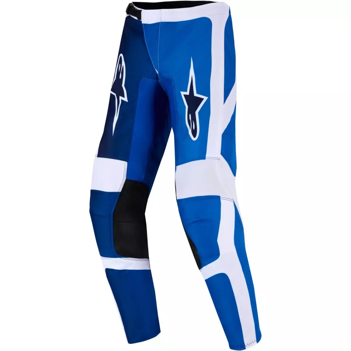 Pantalon Cross Enfant Alpinestars Fluid Portl Bleu Blanc