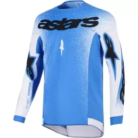 Maillot Cross Alpinestars Supertech Scenz Ucla Bleu Blanc