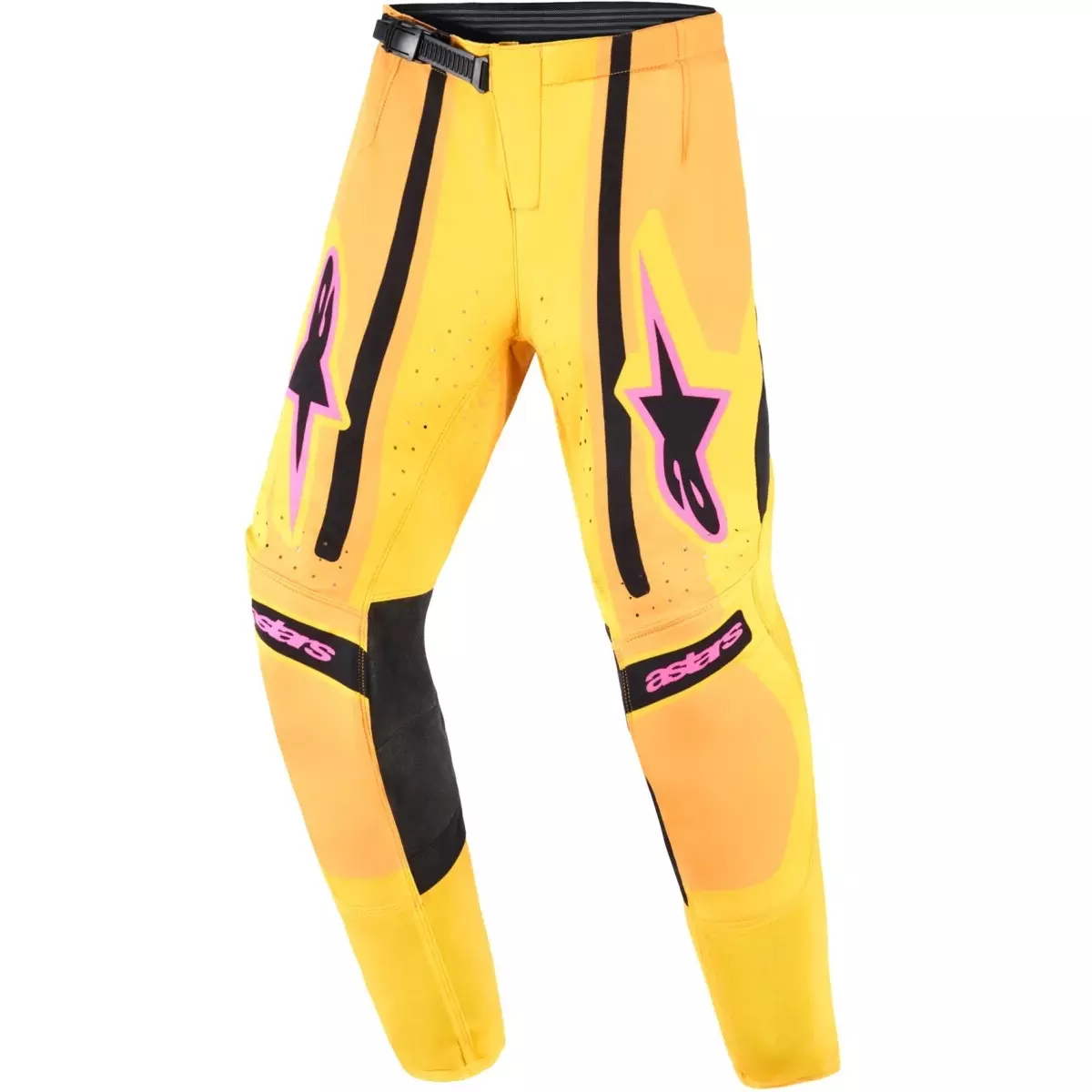 Pantalon Cross Enfant Alpinestars Supertech Nomur Orange Jaune Rose