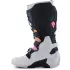Bottes Cross Alpinestars Tech 7 Noir Gris Clair Orange Fluo Magenta