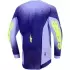 Maillot Cross Alpinestars Supertech Scenz Violet Jaune Fluo