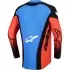 Maillot Cross Alpinestars Techstar Knif Orange Noir Bleu