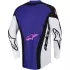 Maillot Cross Alpinestars Techstar Knif Noir Gris Clair Violet