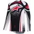 Maillot Cross Alpinestars Techstar Nomur Noir Blanc Rouge