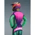 Maillot Cross Alpinestars Techstar Nomur Violet Vert Rose Fluo