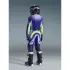 Pantalon Cross Enfant Alpinestars Supertech Scenz Violet Jaune Fluo