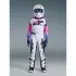 Pantalon Cross Enfant Alpinestars Supertech Vista Blanc Violet Noir