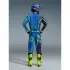 Pantalon Cross Alpinestars Fluid Apex Bleu Jaune Fluo