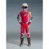 Pantalon Cross Alpinestars Racer Portl Rouge Gris Clair Gris Foncé