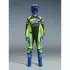 Maillot Cross Alpinestars Techstar Nomur Bleu Foncé Jaune Fluo
