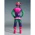 Maillot Cross Alpinestars Techstar Nomur Violet Vert Rose Fluo