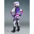 Pantalon Cross Enfant Alpinestars Supertech Vista Blanc Violet Noir