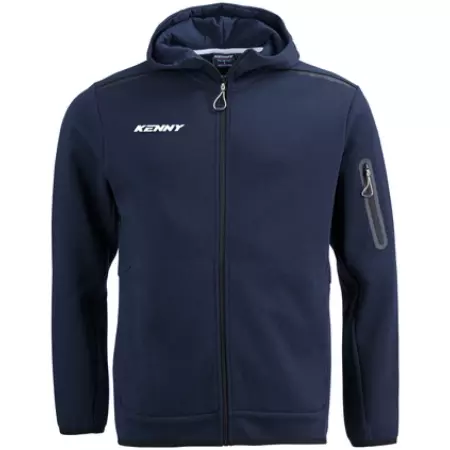 Sweat Zippé Kenny Core Bleu