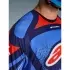 Maillot Cross Alpinestars Techstar Nomur Bleu Foncé Orange