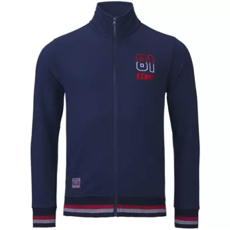 Sweat Zippé Cardigan Kenny Suzuka Bleu