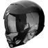Casque Scorpion Exo-Combat II Solid Noir Brillant
