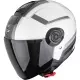 Casque Scorpion Exo-City II Cosmos Blanc Perle Argent