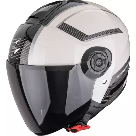 Casque Scorpion Exo-City II Cosmos Beige Noir - Casque Jet SCORPION