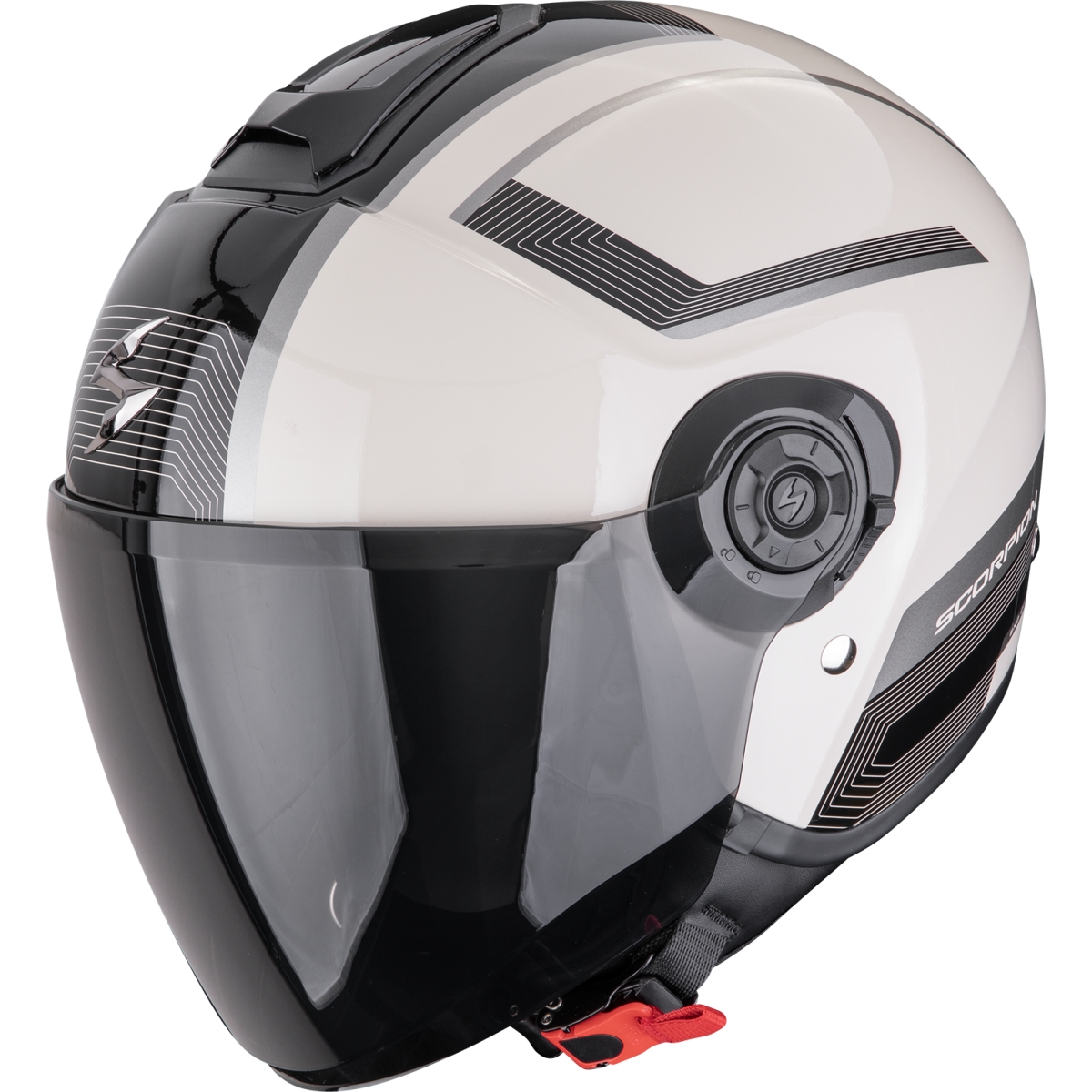 Casque Scorpion Exo-City II Cosmos Beige Noir