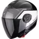 Casque Scorpion Exo-City II Vita Noir Blanc
