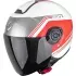 Casque Scorpion Exo-City II Vita Blanc Rouge