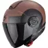 Casque Scorpion Exo-City II Sheer Marron Noir Mat