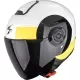 Casque Scorpion Exo-City II Sheer Blanc Noir Jaune