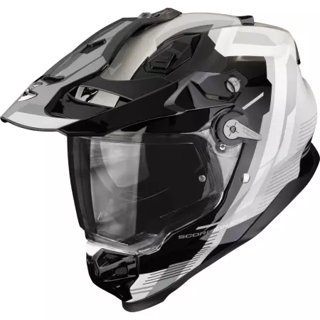Casque Scorpion ADF-9000 Air Patrol Noir Argent