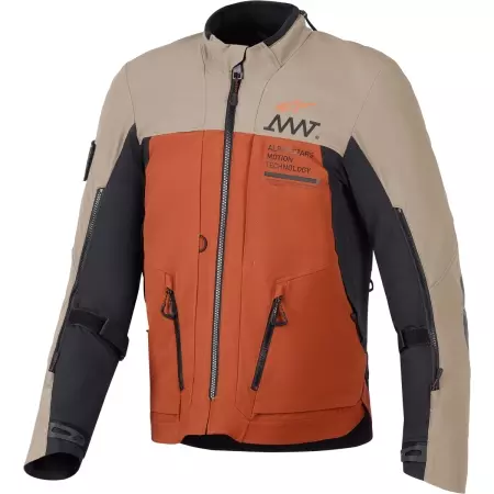 Veste Alpinestars AMT-8 Stretch Drystar XF Marron Orange Noir