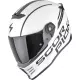 Casque Scorpion Covert-FX Danko Blanc Perle Noir Mat