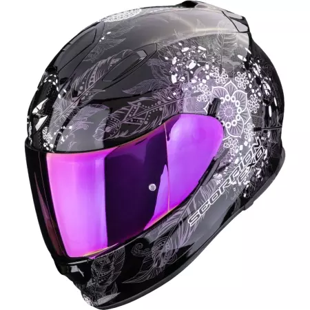 Casque Scorpion Exo-491 Dream Noir Violet