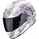 Casque Scorpion Exo-491 Dream Blanc Violet