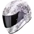 Casque Scorpion Exo-491 Dream Blanc Violet