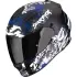 Casque Scorpion Exo-491 Spector Noir Bleu Mat