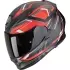 Casque Scorpion Exo-491 Zumo Noir Rouge Mat