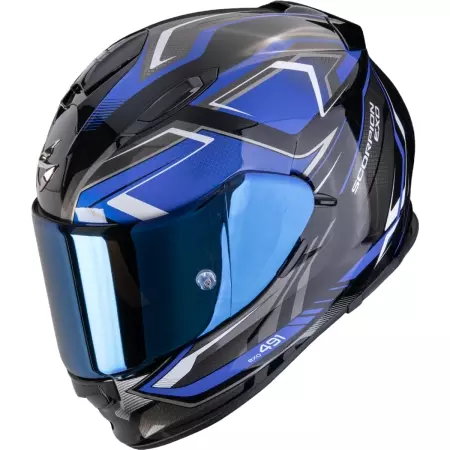 Casque Scorpion Exo-491 Zumo Noir Bleu