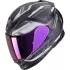 Casque Scorpion Exo-491 Zumo Noir Violet Mat