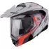 Casque Scorpion ADX-2 Kamps Gris Rouge